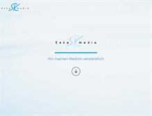 Tablet Screenshot of eskamedia.ch